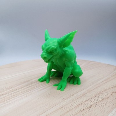 nachtleuchtend Gargoyle Halloween Guardian Farbe Grün Glow in the Dark Dekofigur