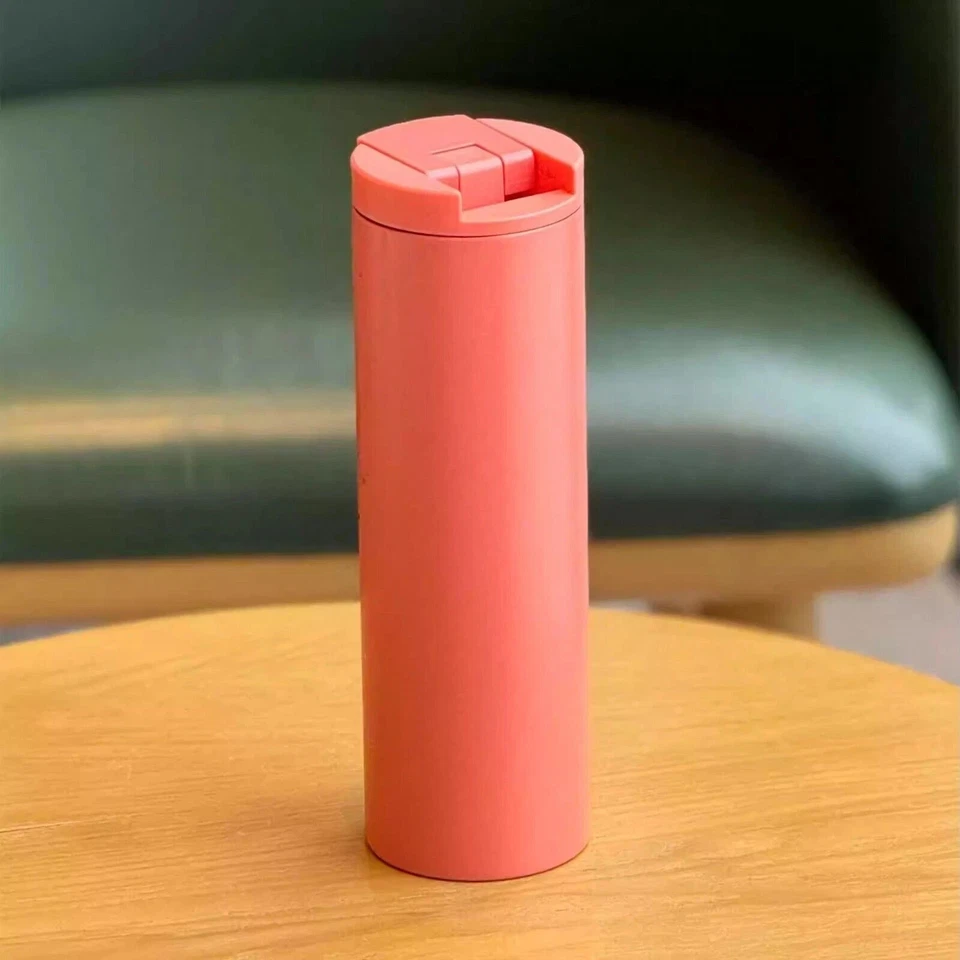 Taza al vacío Starbucks China 2025 Año de la Serpiente Jardín Moe Serpiente Naranja 16 oz Foto 3 de 4