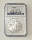 2007 American Silver Eagle  $1 NGC Early Releases Gem Uncirculated