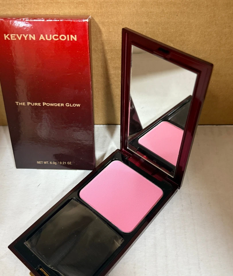 KEVYN AUCOIN The pure powder glow #Shadore (soft pink) - 0.21fl oz - NIB - Image 2 of 4