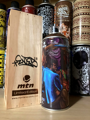 Montana MTN Paint Limited Edition Spray Paint Can - ENTES (2018) - VERY RARE!
