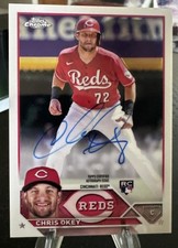 2023 Topps Chrome Chris Okey Rookie Auto RC  Cincinnati Reds RA-COK