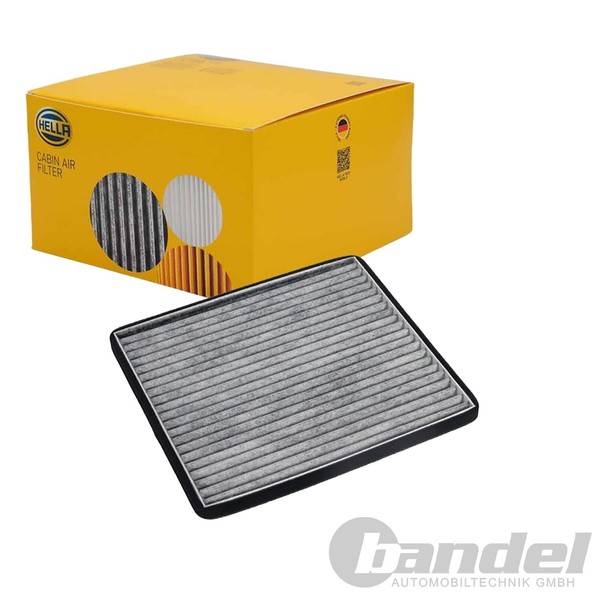 Hella AKTIVKOHLE-INNENRAUMFILTER Passend FüR Lexus LS Toyota Camry Hilux Previa-image