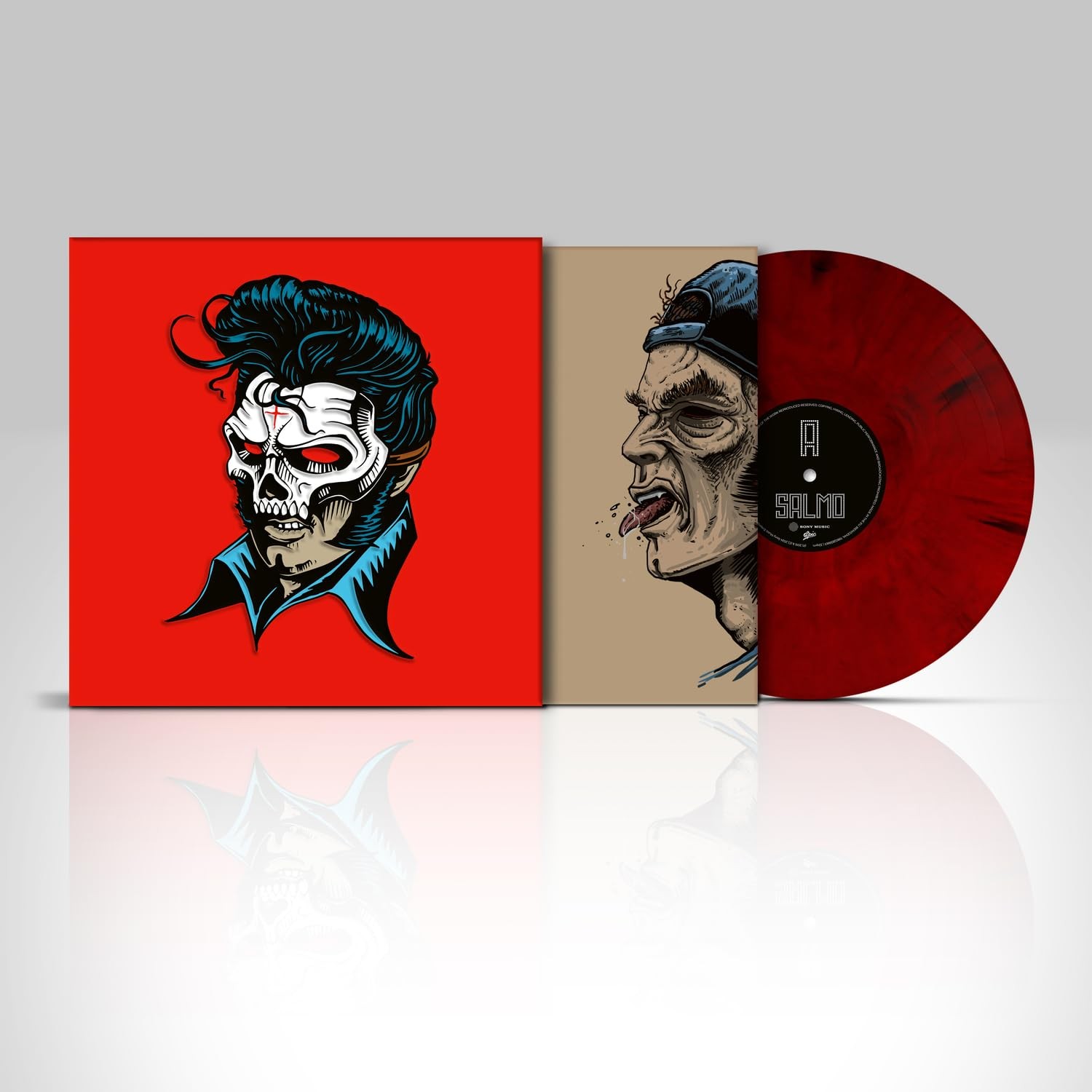 Salmo Hellvisback Marble Red+Black