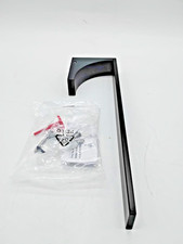 Kohler 26570-BL Minimal Towel Arm Matte Black Wall Mount Bathroom Accessory