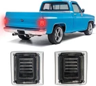 2PC FOR 73-87 CHEVY GMC C/K SERIES TRUCK SUV 5968329 3-IN-1 FULL LED TAIL LIGHTS