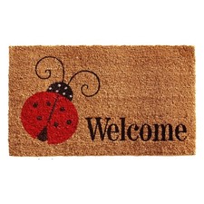 Welcome Outdoor Coir Doormat, 17" x 29"