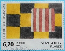 FRANCE 1994 - OBLITÉRÉ  YT 2858 " Sean SCULLY  - Irlande " CACHET ROND