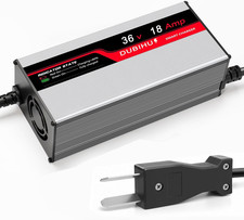 36V 18A Golf Cart Battery Charger with 16FT Cable, Fast 3-Stage Charging