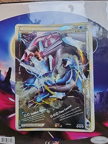 Pokemon Palkia & Dialga Legend Oversize Jumbo Card 102/102 Holographic 2010 RARE