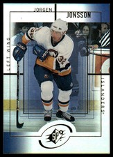 1999-00 SPx #93 Jorgen Jonsson New York Islanders Rookie Hockey Card