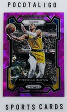 2023-24 Panini Prizm Tyrese Haliburton Pink Ice #102 Indiana Pacers