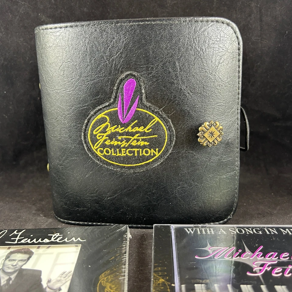 MICHAEL FEINSTEIN COLLECTION 3 NEW CD LOT & EMBROIDERED CD CASE BIG CITY RHYTHMS - Image 3 of 4