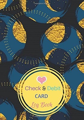 CHECK AND DEBIT CARD LOG BOOK: : PERSONAL CHECKING ACCOUNT By Nine Journal *NEW*