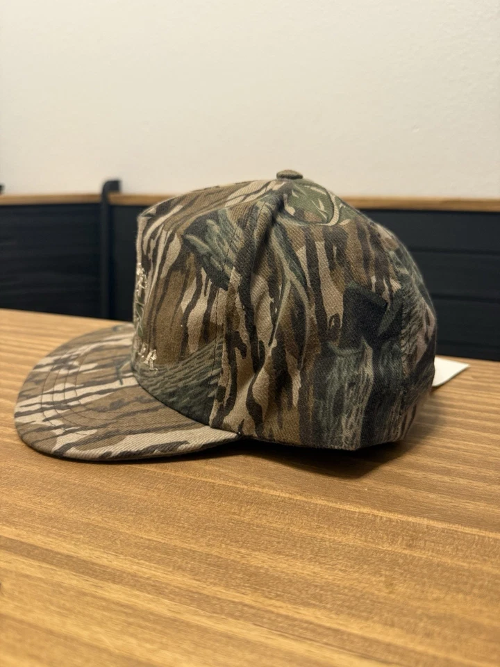 NWT Vintage Mossy Oak Treestand WINCHESTER Embroidered Hat Made In The USA New - Image 3 of 4