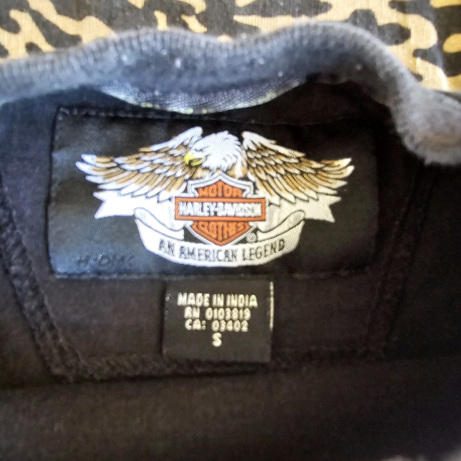 Harley Davidson Stitched Patch T Shirt - image 3