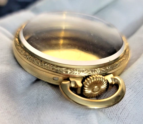 Elgin National Star Case Co 10s Pocket Watch Case 10K Gold Filled - B759