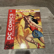 DC Comics A Visual History The Silver Age Hardcover Art Book DK 2017