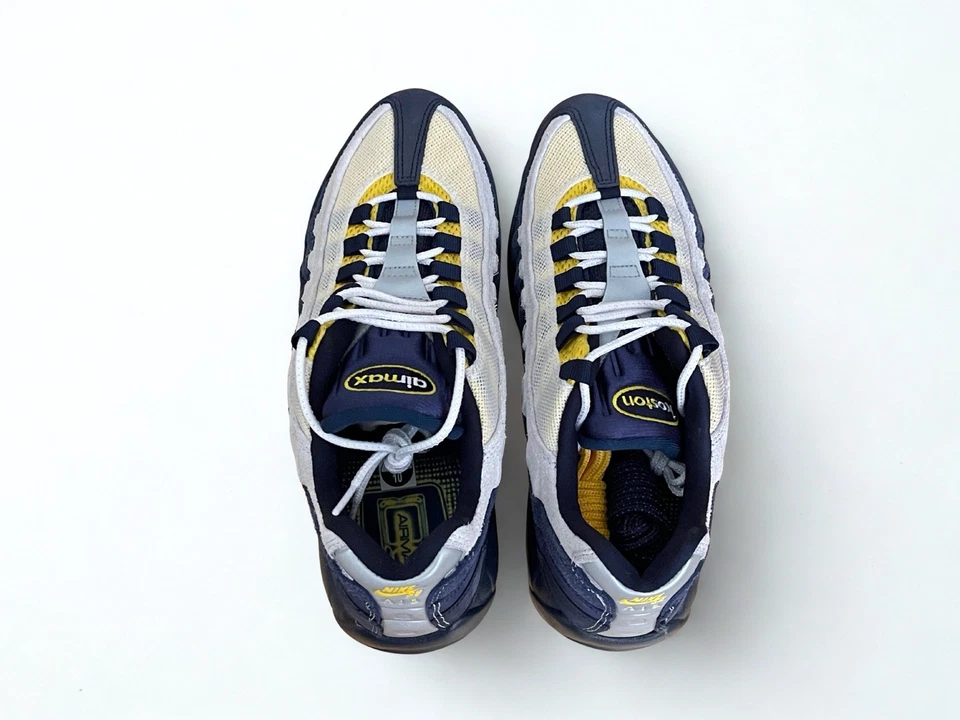 Talla 10 - Eric Koston x Nike SB Air Max 95 Obsidian Speed Yellow HQ8492-400 NUEVO Foto 3 de 4