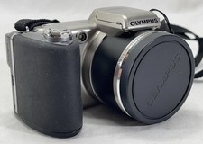 Vintage Tested Olympus SP-600 UZ 15X 12MP Digital Camera 1 GB