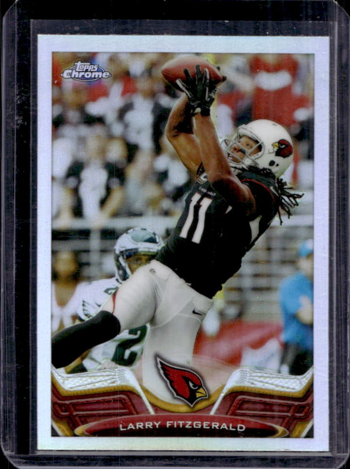 2013 Topps Chrome Larry Fitzgerald Refractor #2 Cardinals