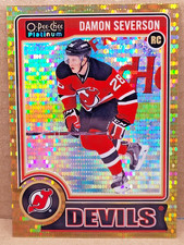 2014-15 O-Pee-Chee Platinum Damon Severson Seismic Gold /50 #191 Rookie RC
