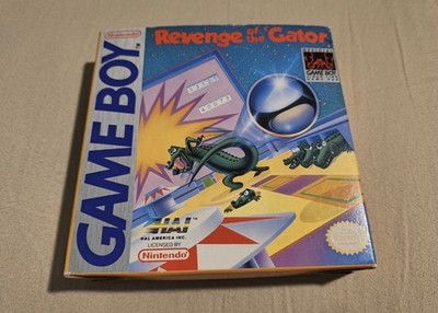 Revenge of The Gator Pinball-Game with Box/Manual- Gameboy 