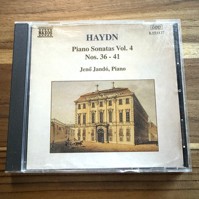 Piano Sonatas 36-41 by Haydn / Jando (CD, 1994) NAXOS