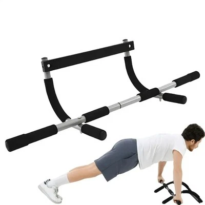 Barre de Traction Porte Sans Perçage – Musculation Maison – Ajustable & Solide - Photo 1/4