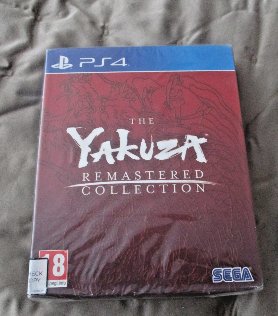 Yakuza: Remastered Collection PS4/5 PlayStation 4 Day One Edition PAL New Sealed