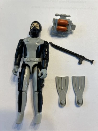 Vintage 1983 Hasbro GI Joe ARAH Torpedo V1 Complete Figure No Cracks R