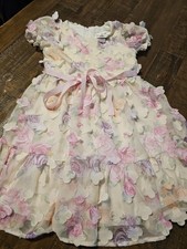Girls RARE EDITIONS MULTICOLOR Beautiful Formal Dress Size 5