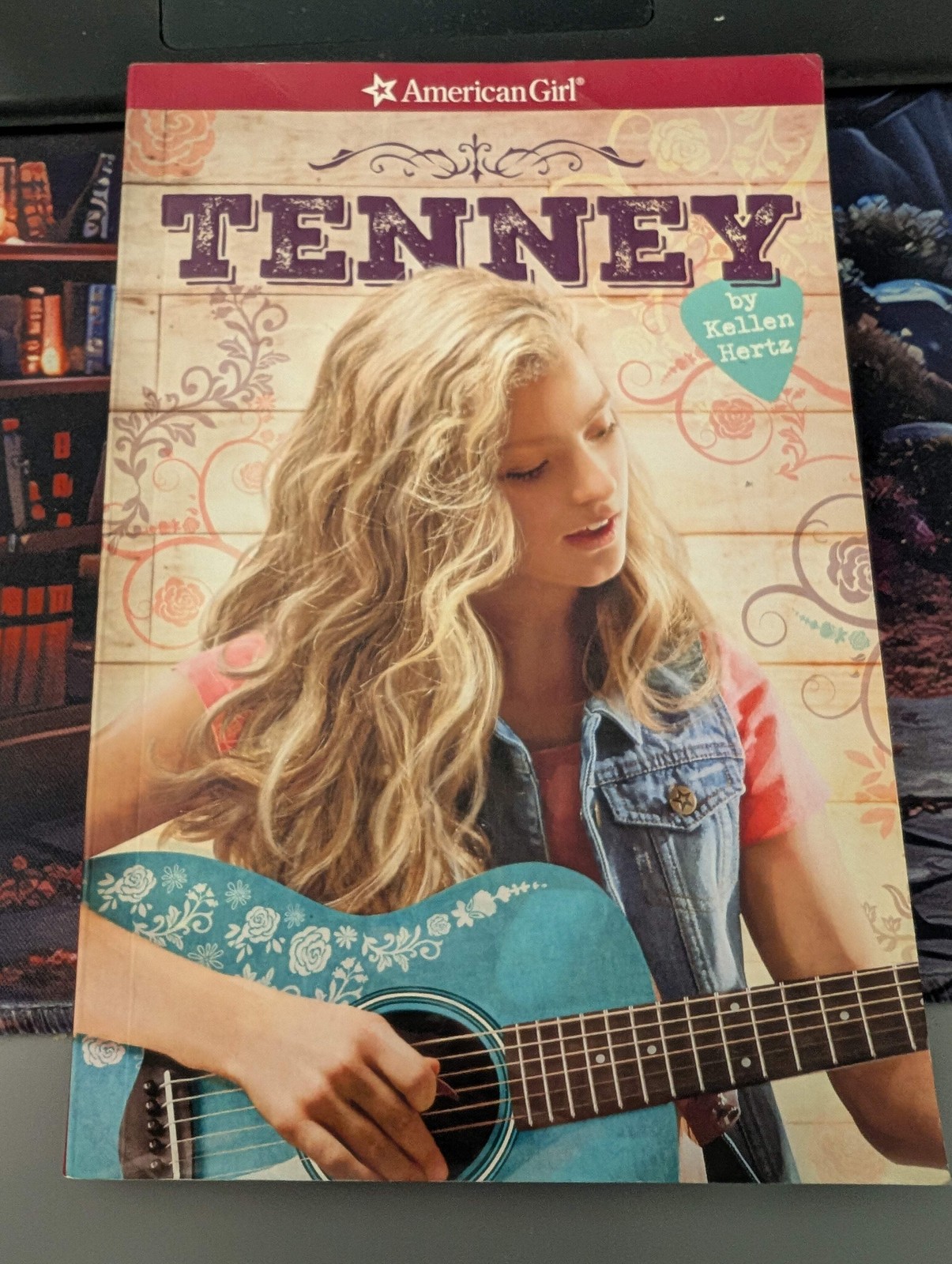 American Girl Doll Tenney Meet Book Soft Cover 2017 Retired VERY GOOD