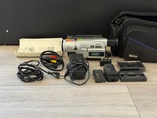 Sony Digital 8, DCR-TRV120E PAL, CCD Cyfrowa kamera mobilna Vintage Aparat Aparat
