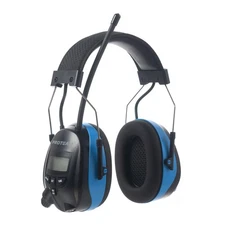 Digital AM/FM Radio Headphones 25dB NRR,Noise Reduction Safety Earmuffs,Heads...