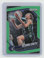 2025 Panini Prizm WNBA #101 Alanna Smith Lime Green Prizms #/225