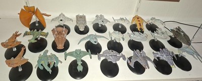 Star Trek Deep Space Nine Eaglemoss Raumschiff Konvolut 22 Stck neuwertig NP330 
