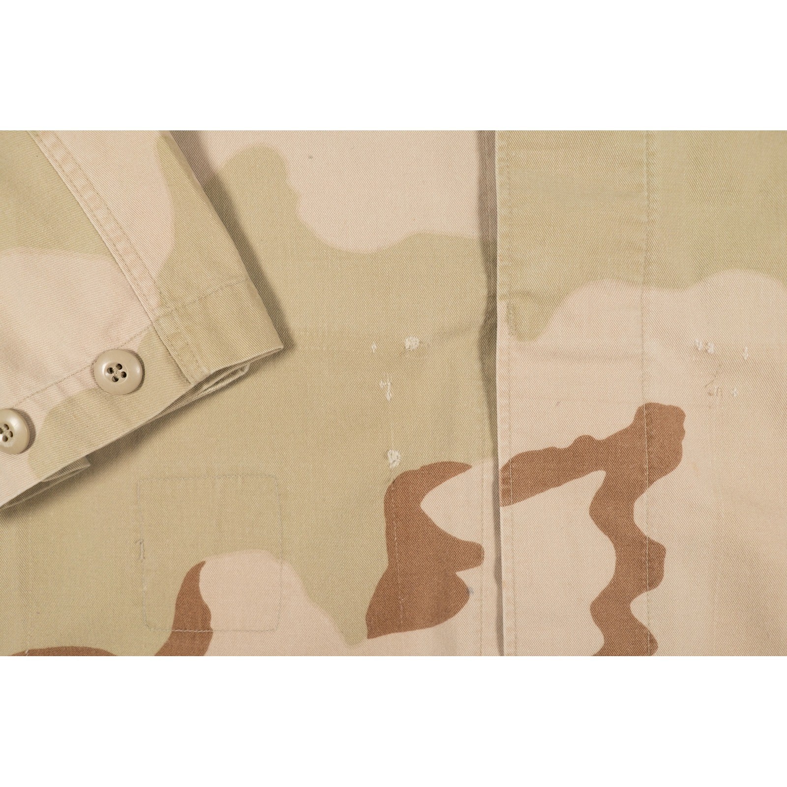 American Apparel Mens Desert Camo Combat Coat 3 Color Jacket Medium Regular image 2