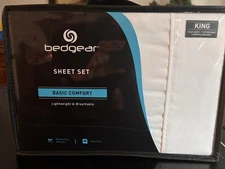 Premium King Sheets Set-by Bedgear (white/Deep Pocket Compatible)