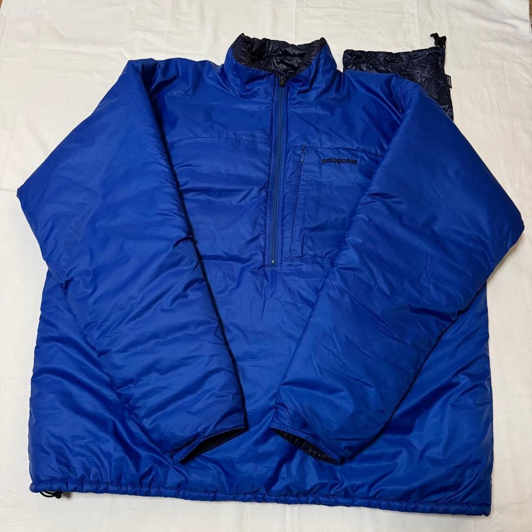 Rare XL Dead 2006 Discontinued Micro Puff Pullover MARS US Army Das Parka Blue image 8