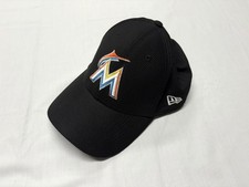 Miami Marlins MLB New Era 39Thirty Fitted Hat Size Medium/Large