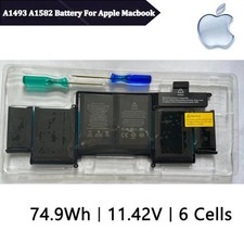OEM Genuine A1493 A1582 Battery Macbook Pro 13" Retina A1502 Late 2013 Mid 2014