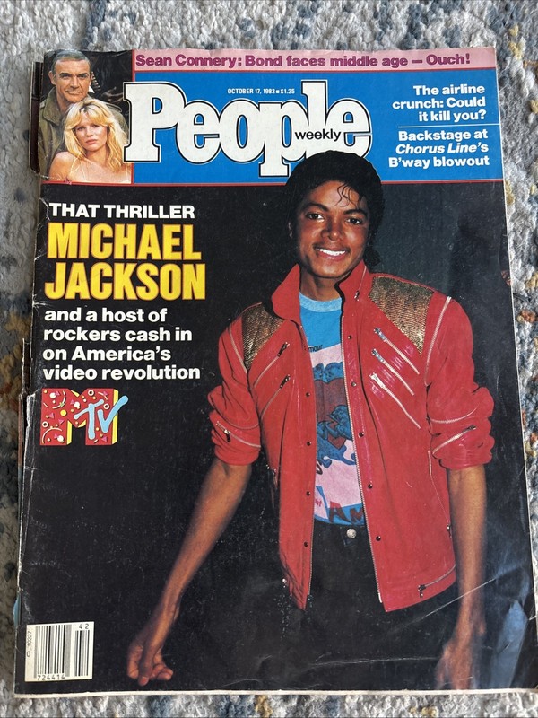 PEOPLE Magazine: That Thriller Michael Jackson - October 17, 1983