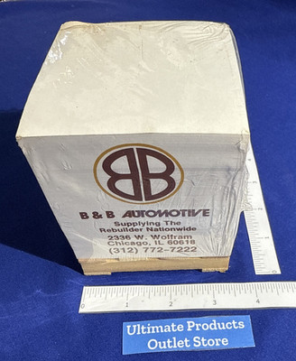 B & B Automotive 3 1/2'' Cube Paper Note Pad Sealed Tear Off Block  Promo Cube