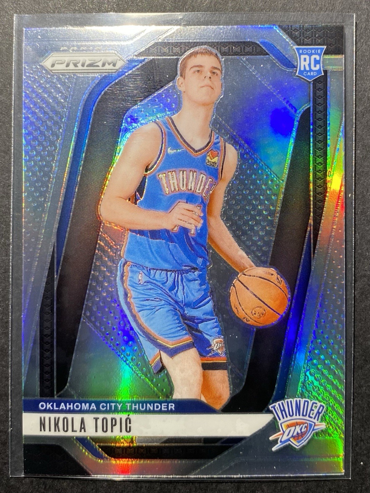 2024-25 Panini Prizm Nikola Topic #230 RC Rookie Silver