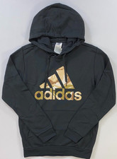 Men's adidas Originals Camo Camouflage Hoodie Black GV2126 Small NEW