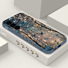 Butterfly Case For Samsung Galaxy A17 A16 A15 A56 A36 S25 FE S24 S23 Phone Cover