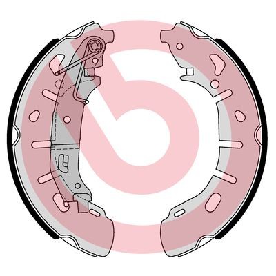 Brembo S 85 511 - Brake Shoe - Rear