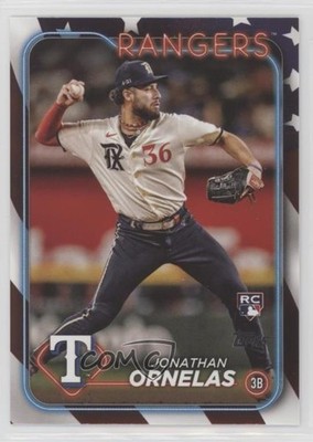 2024 Topps Series 2 Independence Day 68/76 Jonathan Ornelas #575 Rookie RC 1l14