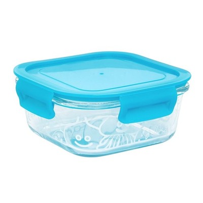 DQ Dragon Quest Smile Slime Food Glass Storage Container S 800ml